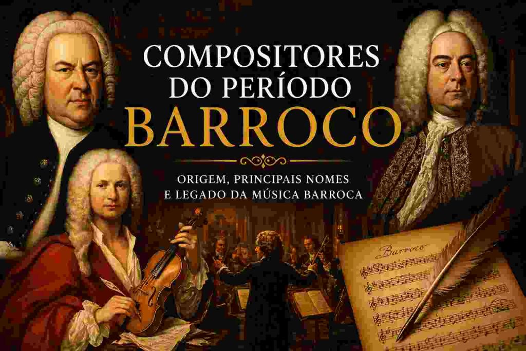Compositores do Período Barroco: origem, principais nomes e legado da música barroca