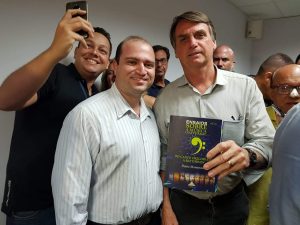 Dante Mantovani e o Presidente Jair Bolsonaro