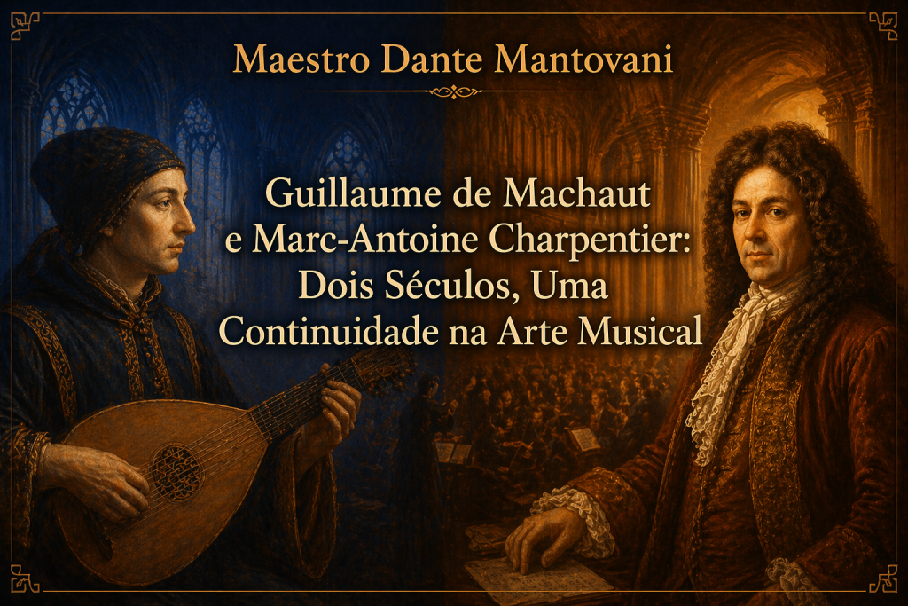 Guillaume de Machaut e Marc-Antoine Charpentier: Dois Séculos, Uma Continuidade na Arte Musical