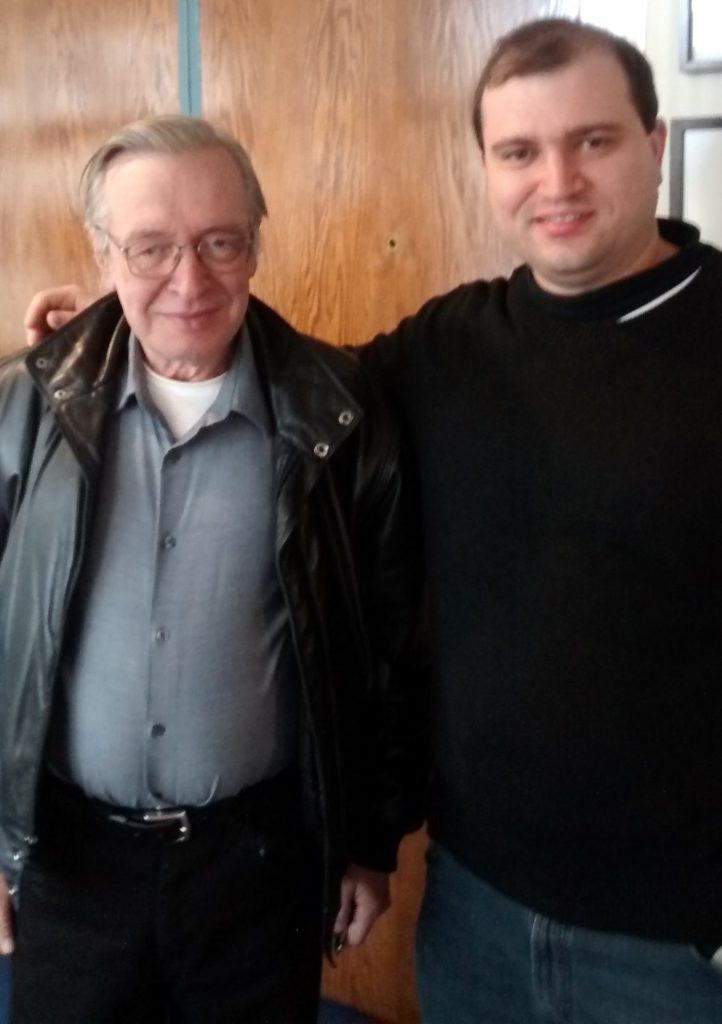 Professor Olavo de Carvalho e o Maestro Dante Mantovani