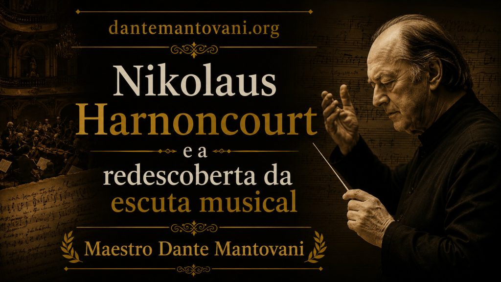 Nikolaus Harnoncourt e a redescoberta da escuta musical