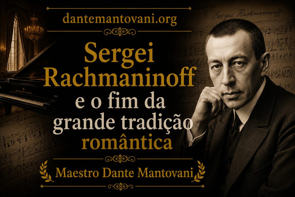 Sergei Rachmaninoff e o fim da grande tradição romântica