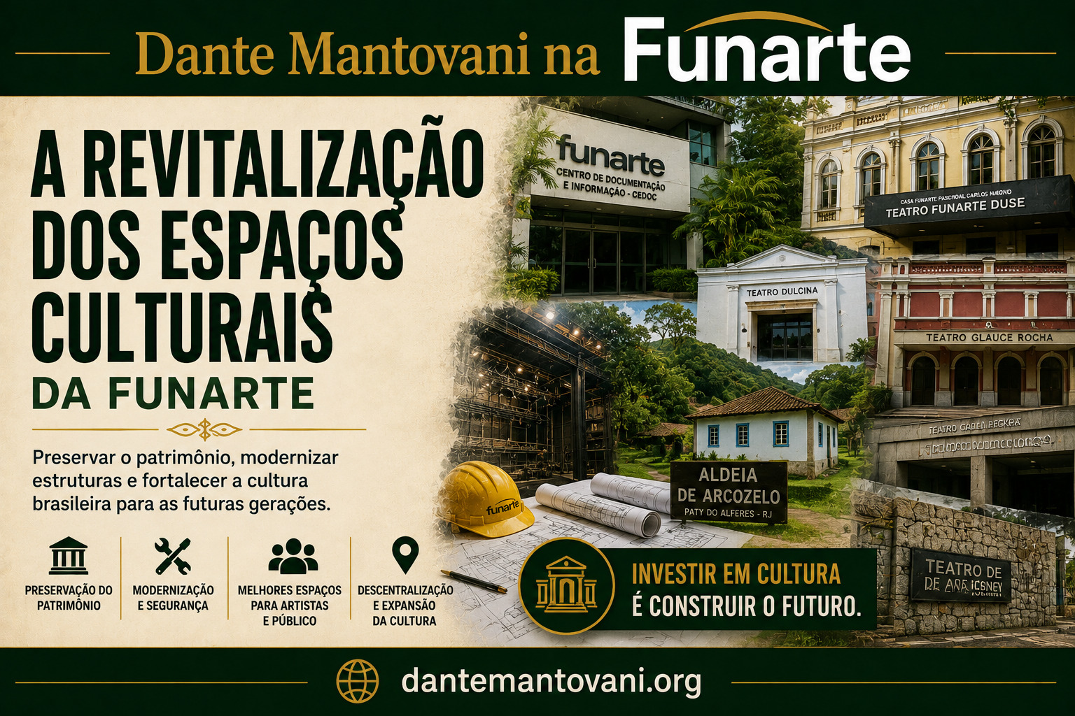 Espaços culturais da Funarte