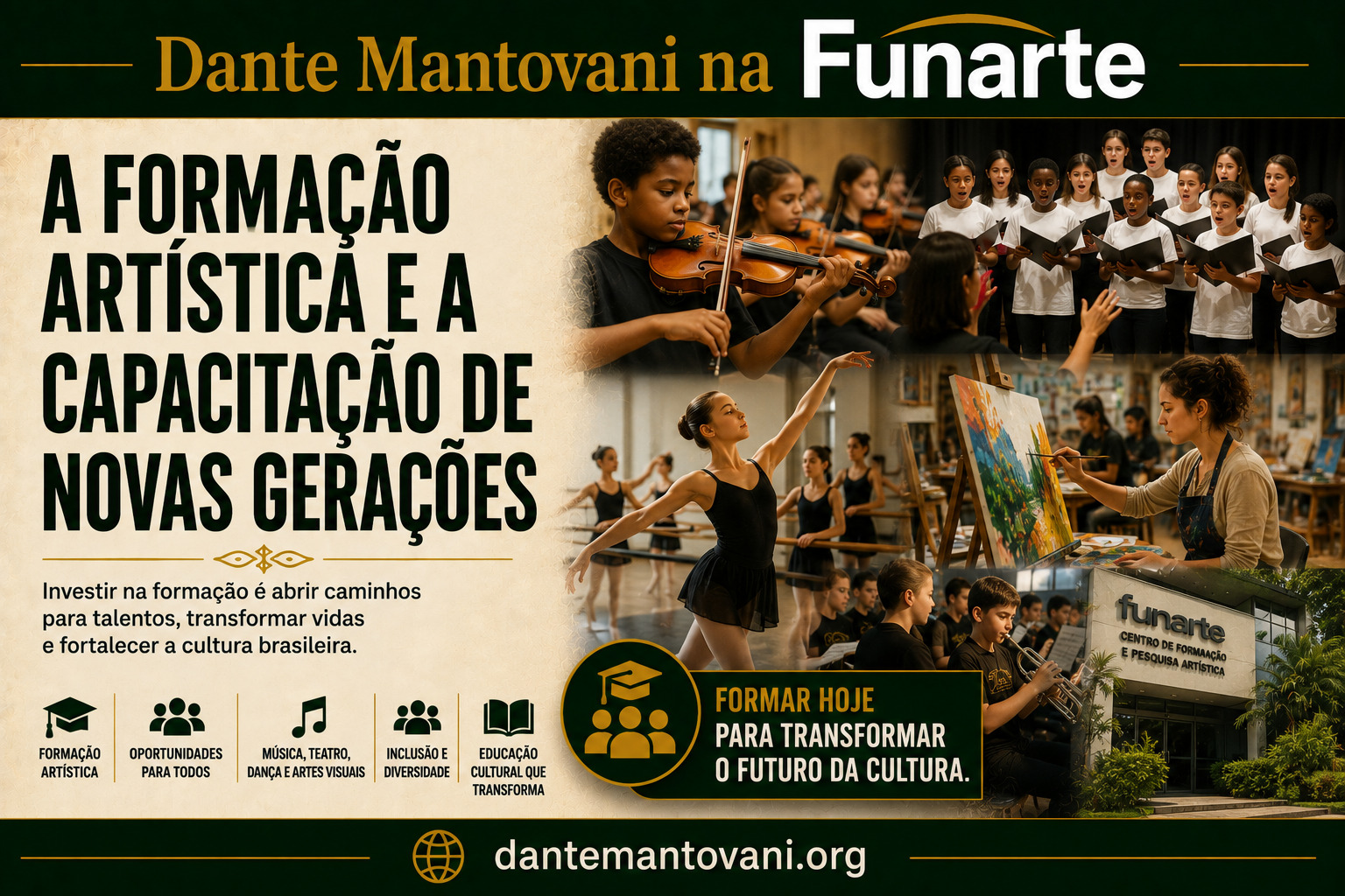 Capacitação de novas gerações